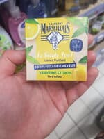 Le Petit Marseillais - Shampoo and Body Soap Bar Lemon Verbena, 80g (2.9oz)