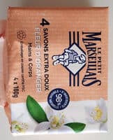 Savons extra doux fleur d'oranger