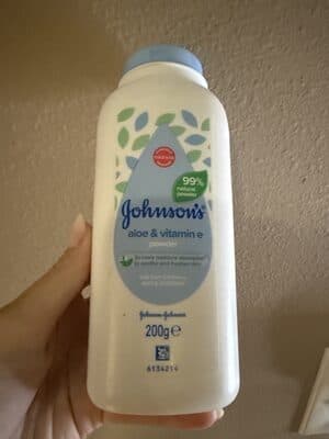Johnson and Johnson baby powder