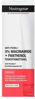 Neutrogena Anti-Puistjes+ 4% Niacinamide + Parfumvrije Vochtinbrengende Gel