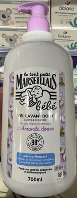 Gel lavant doux Amande douce