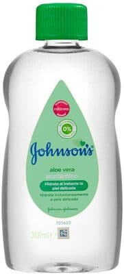 Aceite corporal bebé con aloe vera
