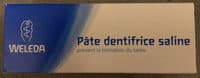 Pâte dentifrice saline