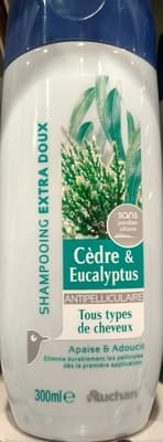 Shampoing extra doux Cèdre & Eucalyptus antipelliculaire