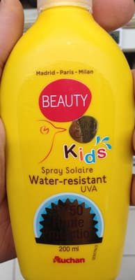 Spray solaire Water resistant UVA Kids