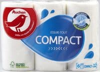 Essuie‑tout compact, 2 plis