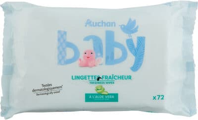 Lingettes fraîcheur