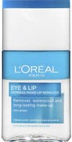 Skin Care Eye&Lip Make-Up Remover 125ml Loreal