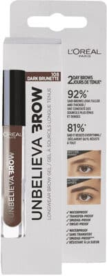 L'Oreal Brow Unbelieva Dark Brown 108