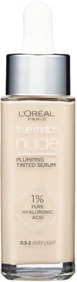 L'Oréal Paris True Match Nude 0.5-2 Very Light Plumping Tinted Serum