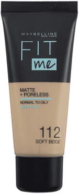 Maybelline New York Fit Me Matte & Poreless 112 Soft Beige Foundation