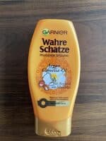 Wahre Schätze Pflegende Spülung Argan Camelia-Öl