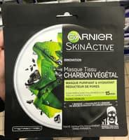 Garnier SkinActive Pure Charcoal Tissuemasker
