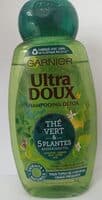 Garnier Ultra Doux Shampooing Détox Thé Vert et 5 Plantes Bienfaisantes