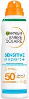 Garnier Ambre Solaire Sensitive Expert SPF50+ Zonbeschermende Mist