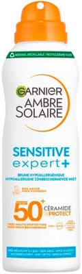 Garnier Ambre Solaire Sensitive Expert SPF50+ Zonbeschermende Mist