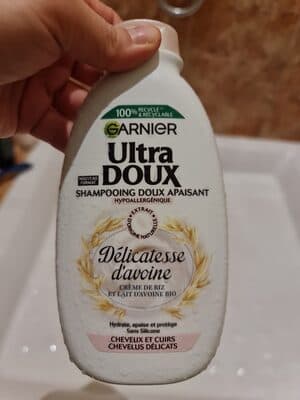 Shampooing doux apaisant délicatesse d'avoine