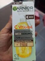 Garnier C Vitamini Süper Aydınlatıcı Gece Serumu