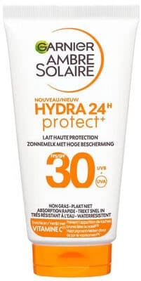 Garnier Ambre Solaire Hydra 24H SPF30 Beschermende Zonnemelk