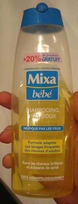 Shampooing très doux (+20% gratuit)