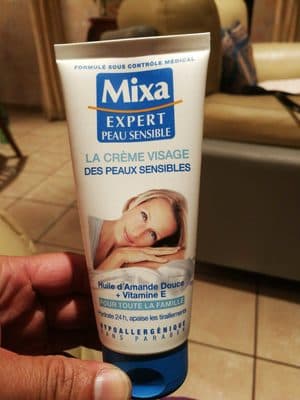 Creme Visage Peaux Sensibles Huile d'Amande
