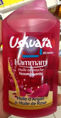 Huile de douche nourrissante hammam à l'huile d'Argan et à l'huile de rose