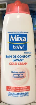 Bain de confort lavant Cold Cream