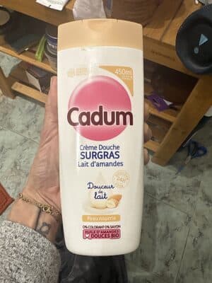 Crème douche surgras lait d'amandes