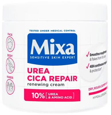 Mixa Urea Cica Repair+ Herstelondersteunende Crème