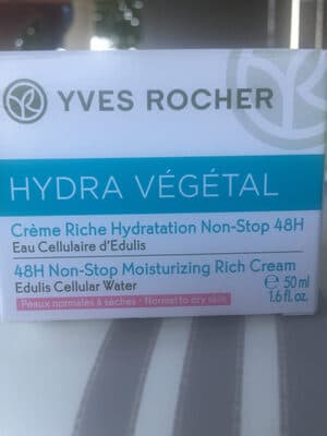 Crème hydratante végétal