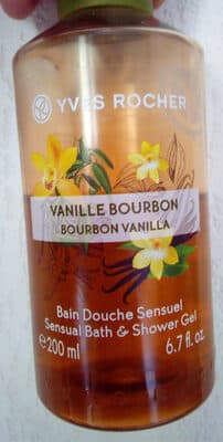Bain douche sensuel vanille bourbon