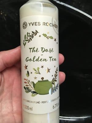 Lait Corps parfume Thé doré