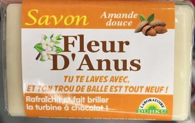 Savon Fleur d'Anus Amande douce