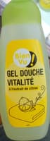 Gel douche vitalité à l'extrait de citron