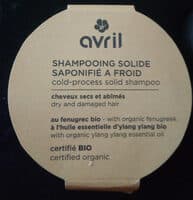 shampooing solide saponifié à froid