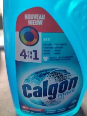 Calgon 4 in 1 Gel Wasmachinereiniger en Anti Kalk - 15 Wasbeurten - 750 ml