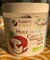 Huile de noix de coco bio cosmétique