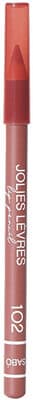 Vivienne Sabo Jolies Levres Dudak Kalemi 102 Rose Nude - Precise Definition & Long-Lasting Wear