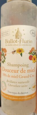 Shampoing Douceur de miel