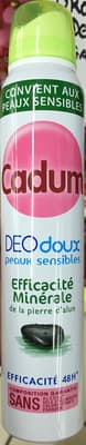 Deo Doux Efficacité Minérale de la pierre d'alun 48h