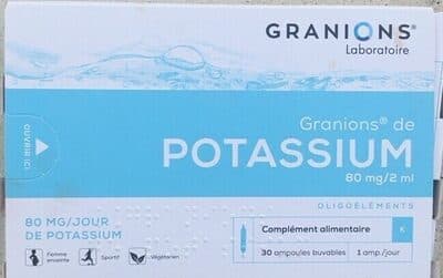 Granions de potassium