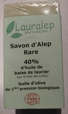 Savon d'alep rare 40%