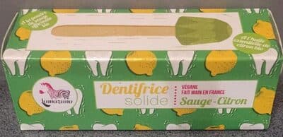 Dentifrice solide - Sauge - Citron