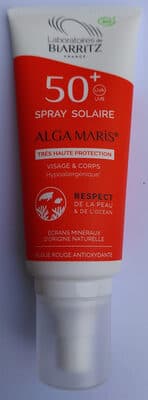 Spray solaire Alga maris