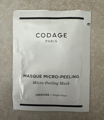 masque micro-peeling