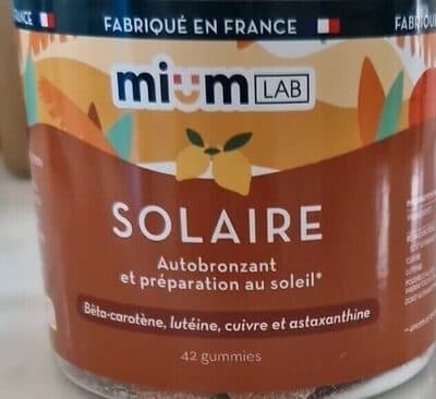 Gummies solaire