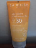 Lait solaire à l'huile d'abricot bio SPF 30