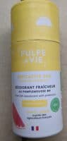 Déodorant fraîcheur au pamplemousse bio