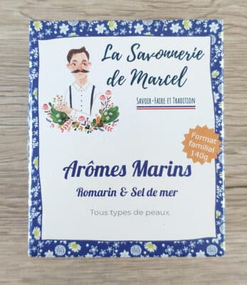 Savon Arômes marins - Romarin et sel de mer