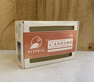 Savon solide L'agrume Visage - Aleyria Cosmétiques